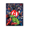 CADERNO BROCHURA UNIVERSITARIO AVENGERS 80F - TILIBRA - Mei-Mei Papelaria - Sempre Presente com Você