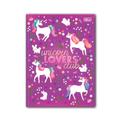 CADERNO BROCHURA CAPA DURA 1/4 BLINK 80 FOLHAS - TILIBRA