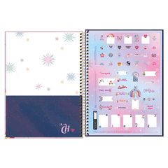 CADERNO COLLEGE ESPIRAL 10 MATERIAS CAPRICHO 160F - TILIBRA