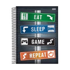 CADERNO 12X1 CD PLACAS HUMOR - JANDAIA - comprar online