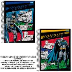 CADERNO 1X1 CD 96FL LIGA JUSTICA 59235 - JANDAIA