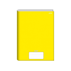 CADERNO BROCHURINHA 1/4 STIF AMARELO - JANDAIA