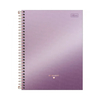 CADERNO ESPIRAL 10X1 160F WEST VILLAGE METALIZADO - TILIBRA - loja online