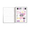 CADERNO ESPIRAL 10X1 160F WEST VILLAGE METALIZADO - TILIBRA