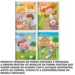 CADERNO BROCHURAO 1X1 80F JANDAINHA - JANDAIA