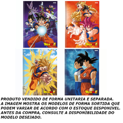 CADERNO BROCHURA 1/1 80F DRAGON BALL - SAO DOMINGOS