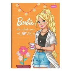 CADERNO BROCHURA 1/4 80F BARBIE - FORONI - Mei-Mei Papelaria - Sempre Presente com Você