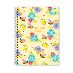 CADERNO ESPIRAL UNIVERSITÁRIO 1 MATÉRIA CHARME 80F - TILIBRA - Mei-Mei Papelaria - Sempre Presente com Você
