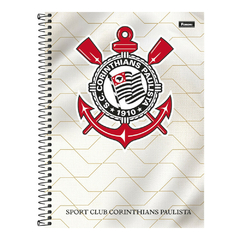 CADERNO ESPIRAL 160F 10 MATERIAS CORINTHIANS - FORONI - loja online
