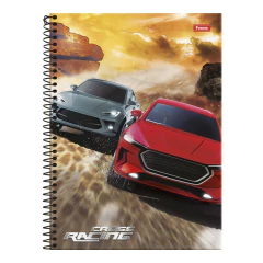 CADERNO ESPIRAL 192F 12 MATERIAS CROSS RACING - FORONI - comprar online