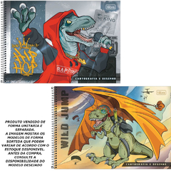 CADERNO DE CARTOGRAFIA E DESENHO RAPTOR 80F - TILIBRA
