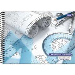CADERNO CARTOGRAFIA E DESENHO MILIMETRADO - FORONI