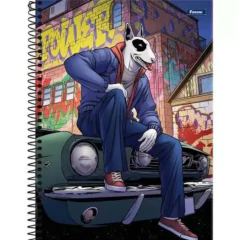 CADERNO 1X1 POWER DOG SORTIDO 96 FOLHAS - FORONI - comprar online