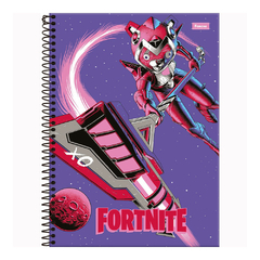 CADERNO ESPIRAL UNIVERSITARIO 80F 1 MATERIA FORTNITE - FORONI na internet