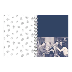 Imagem do CADERNO ESPIRAL 160F 10 MATERIAS FRIENDS - FORONI