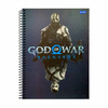 CADERNO ESPIRAL 240F GOD OF WAR - JANDAIA - Mei-Mei Papelaria - Sempre Presente com Você