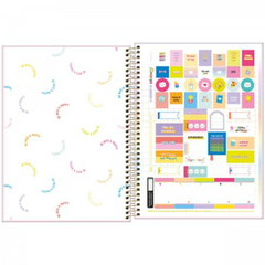 Imagem do CADERNO 12X1 HAPPY 192 FOLHAS - TILIBRA
