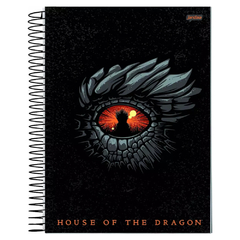 CADERNO 160F 10 MATERIAS HOUSE OF THE DRAGON - JANDAIA - loja online