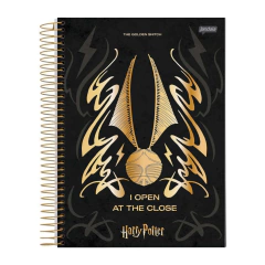 CADERNO HARRY POTTER ESPIRAL 96F 1 MATERIA - JANDAIA