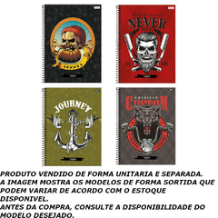 CADERNO ESPIRAL 160F 10 MATERIAS HYPER - FORONI