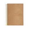CADERNO ESPIRAL 1X1 80F KRAFT GOLD - JANDAIA - comprar online