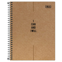 CADERNO ESPIRAL 1X1 80F KRAFTWORK - TILIBRA - loja online
