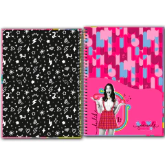 CADERNO ESPIRAL UNIVERSITARIO 1 MATERIA LULUCA 80F - TILIBRA - loja online