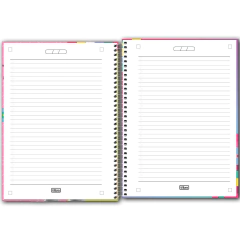 CADERNO ESPIRAL UNIVERSITARIO 1 MATERIA LULUCA 80F - TILIBRA