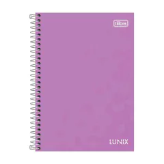 CADERNO ESPIRAL CAPA DURA 256F 16 MATERIAS LUNIX - TILIBRA - comprar online