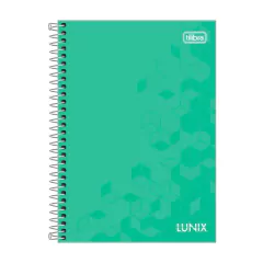 CADERNO ESPIRAL CAPA DURA 256F 16 MATERIAS LUNIX - TILIBRA - Mei-Mei Papelaria - Sempre Presente com Você