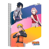 CADERNO ESPIRAL 1X1 80F NARUTO - SAO DOMINGOS - Mei-Mei Papelaria - Sempre Presente com Você