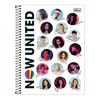 CADERNO NOW UNITED SORTIDO 10 MATERIAS 160F - TILIBRA - Mei-Mei Papelaria - Sempre Presente com Você