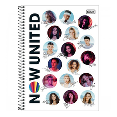 CADERNO NOW UNITED SORTIDO 10 MATERIAS 160F - TILIBRA - Mei-Mei Papelaria - Sempre Presente com Você