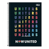 CADERNO NOW UNITED SORTIDO 10 MATERIAS 160F - TILIBRA - loja online