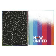 Imagem do CADERNO NOW UNITED SORTIDO 10 MATERIAS 160F - TILIBRA
