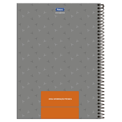 Imagem do CADERNO ESPIRAL 10X1 160F PARIS SAINT-GERMAIN - FORONI