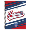 CADERNO ESPIRAL 10X1 160F PARIS SAINT-GERMAIN - FORONI - Mei-Mei Papelaria - Sempre Presente com Você