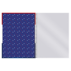 CADERNO ESPIRAL 10X1 160F PARIS SAINT-GERMAIN - FORONI