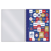 CADERNO ESPIRAL 10X1 160F PARIS SAINT-GERMAIN - FORONI - comprar online