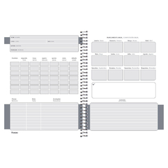CADERNO ESPIRAL 10X1 160F PARIS SAINT-GERMAIN - FORONI na internet
