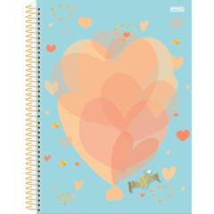 CADERNO 15X1 PASSION 240 FOLHAS - SAO DOMINGOS - Mei-Mei Papelaria - Sempre Presente com Você