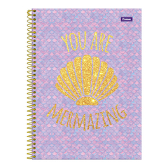 CADERNO ESPIRAL 80F 1 MATERIA SEREIAS - FORONI na internet