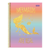 CADERNO ESPIRAL 80F 1 MATERIA SEREIAS - FORONI - Mei-Mei Papelaria - Sempre Presente com Você
