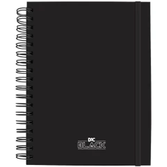 CADERNO SMART 10 DIVISORIAS 80 FOLHAS ALL BLACK - DAC