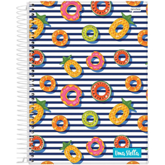 CADERNO UNIVERSITARIO 10X1 STELLA 160F - JANDAIA - Mei-Mei Papelaria - Sempre Presente com Você