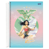 CADERNO ESPIRAL 1X1 80F MULHER MARAVILHA SORTIDO - JANDAIA - loja online