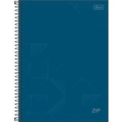 CADERNO 1X1 ZIP 80 FOLHAS - TILIBRA - loja online