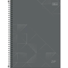 CADERNO 1X1 ZIP 80 FOLHAS - TILIBRA - Mei-Mei Papelaria - Sempre Presente com Você