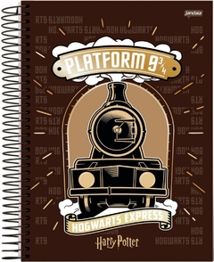 CADERNO ESPIRAL 1/4 96F HARRY POTTER - JANDAIA - Mei-Mei Papelaria - Sempre Presente com Você