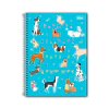 CADERNO ESPIRAL UNIV 10 MATERIAS HUG ME 160F - TILIBRA